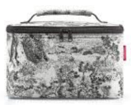 Reisenthel Necessaire Beautycase – 4 l, 27 × 18 × 17 cm – Polyester – Jacquard Grau
