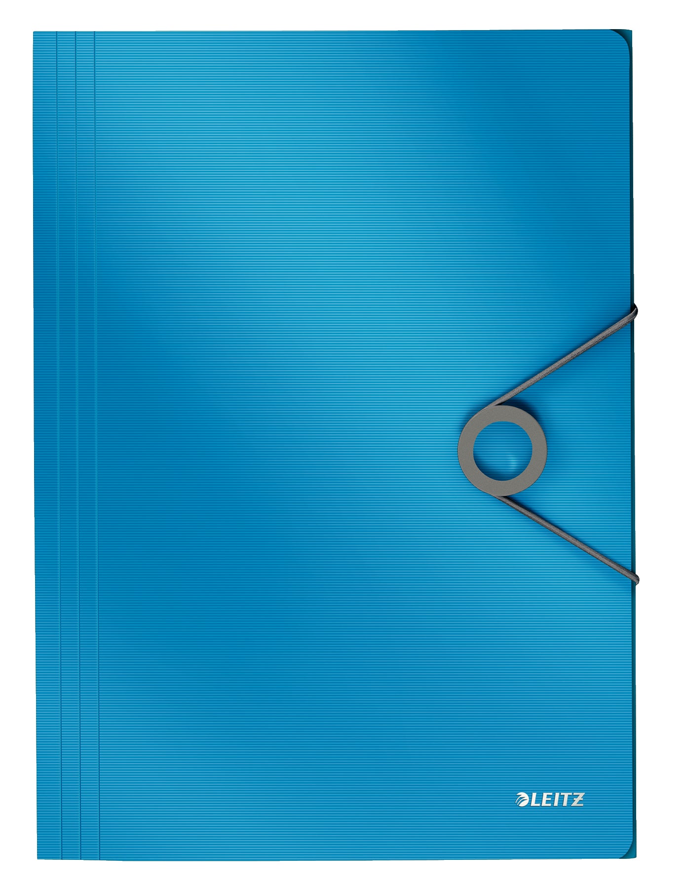 Leitz Solid Gummibandmappe A4 – Polypropylen (PP), blau, bis 150 Blatt