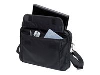 DICOTA Notebook-Tasche bis 15,6" – mit Schultergurt, Maus enthalten – Schwarz