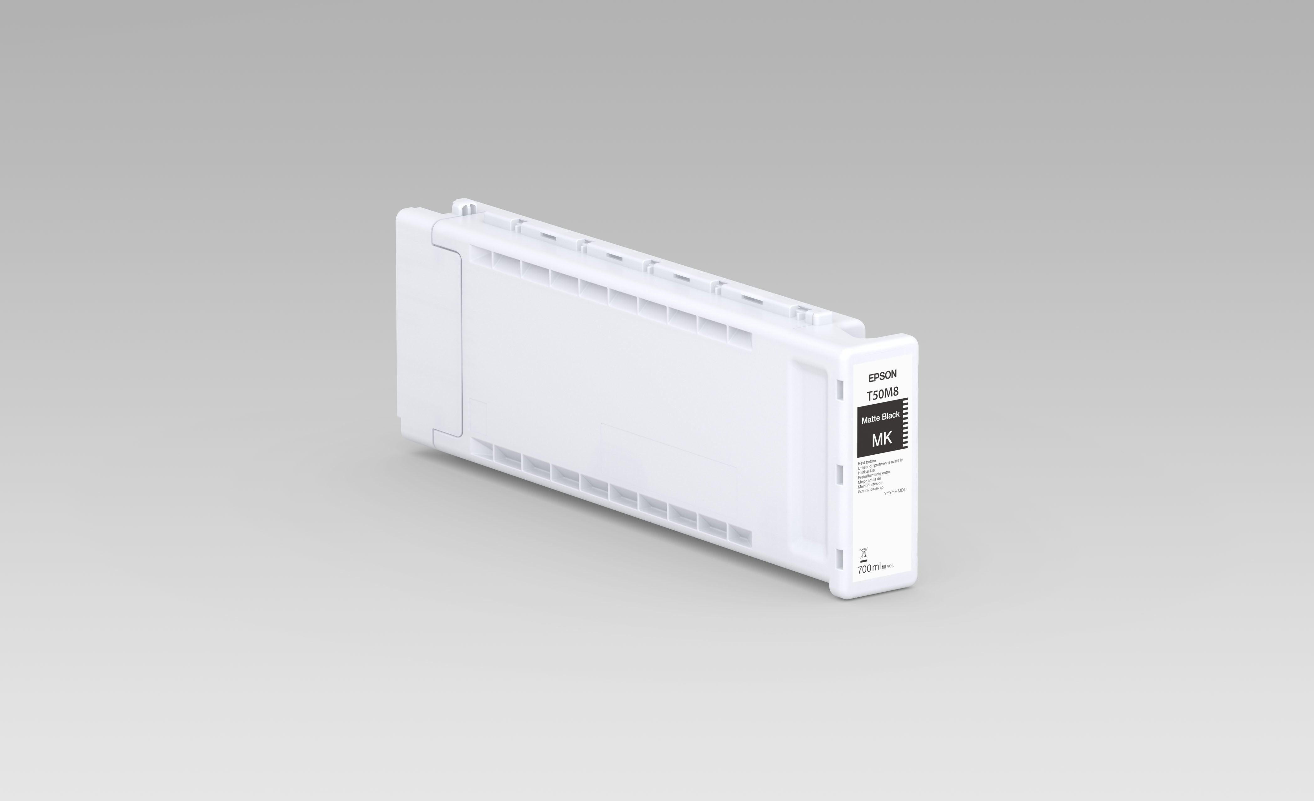 Epson Tintenpatrone T50M8 (UltraChrome XD3), Schwarz, 700 ml – für SC-T7700