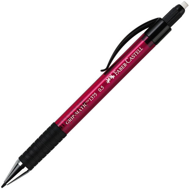 Faber-Castell Grip Matic Druckbleistift – 0,5 mm, rot