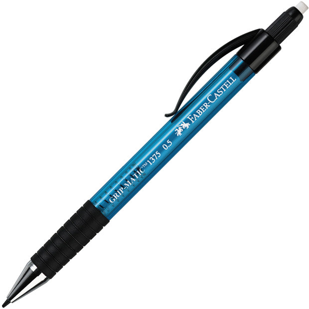Faber-Castell Grip Matic Druckbleistift – 0,5 mm, blau