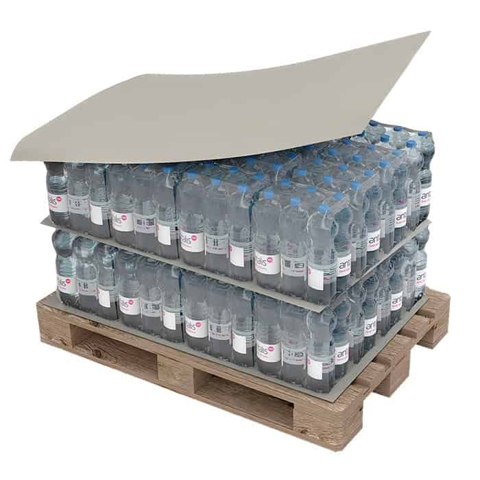 Brieger Paletten-Zwischenlagenkarton – 400 g/m² – 750 × 1'150 mm – Recyclingpapier – 1 Stk