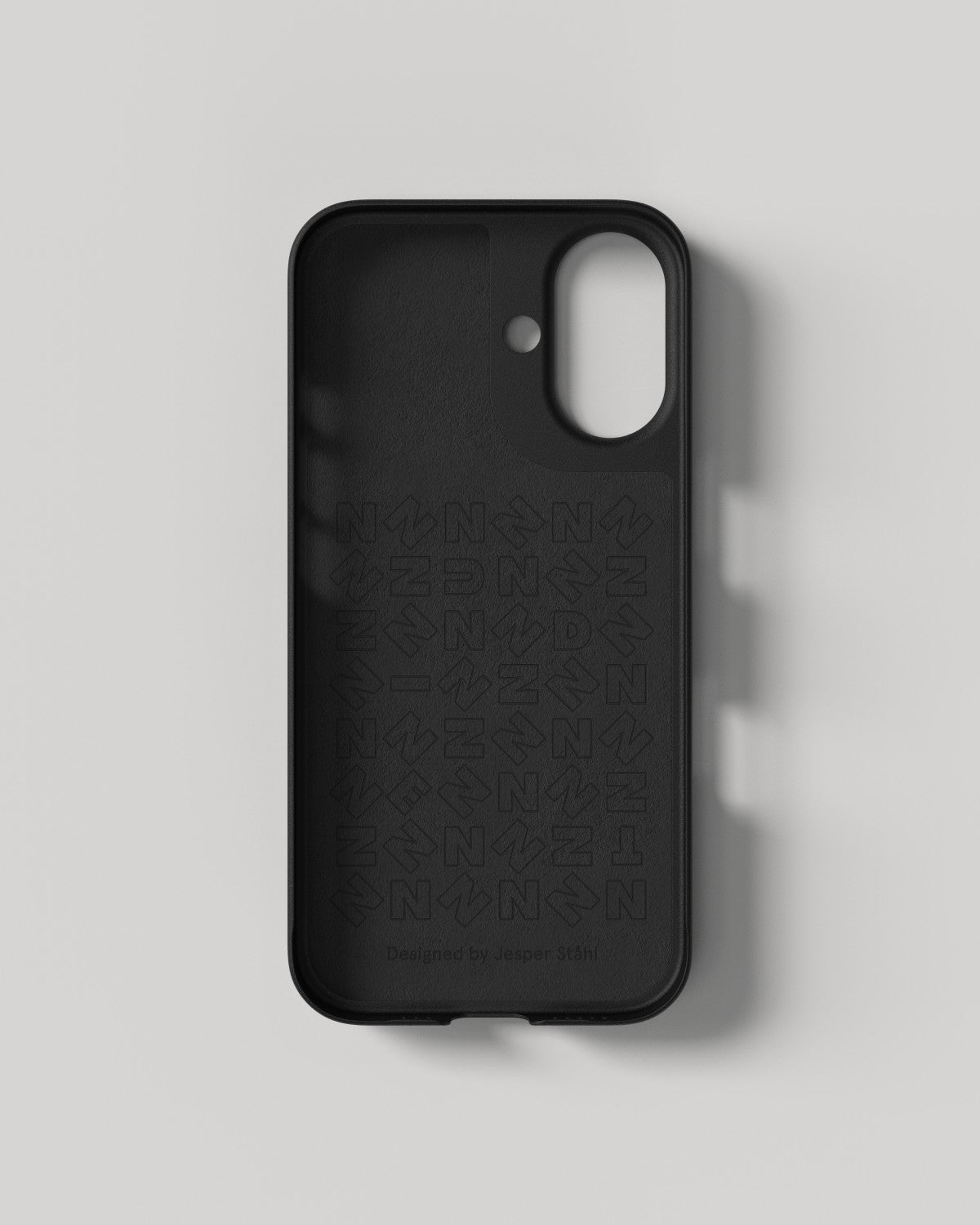 Nudient Thin Backcover – für Apple iPhone 16 – MagSafe, Kunststoff, Schwarz