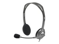 Logitech H110 – Stereo Headset – 2× 3,5 mm Klinke, mit Mikrofon