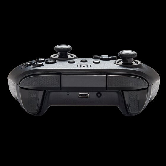 PowerA OPS V1 – Gamepad – USB + RF + Bluetooth, programmierbar, für Switch, PC & Android, Schwarz