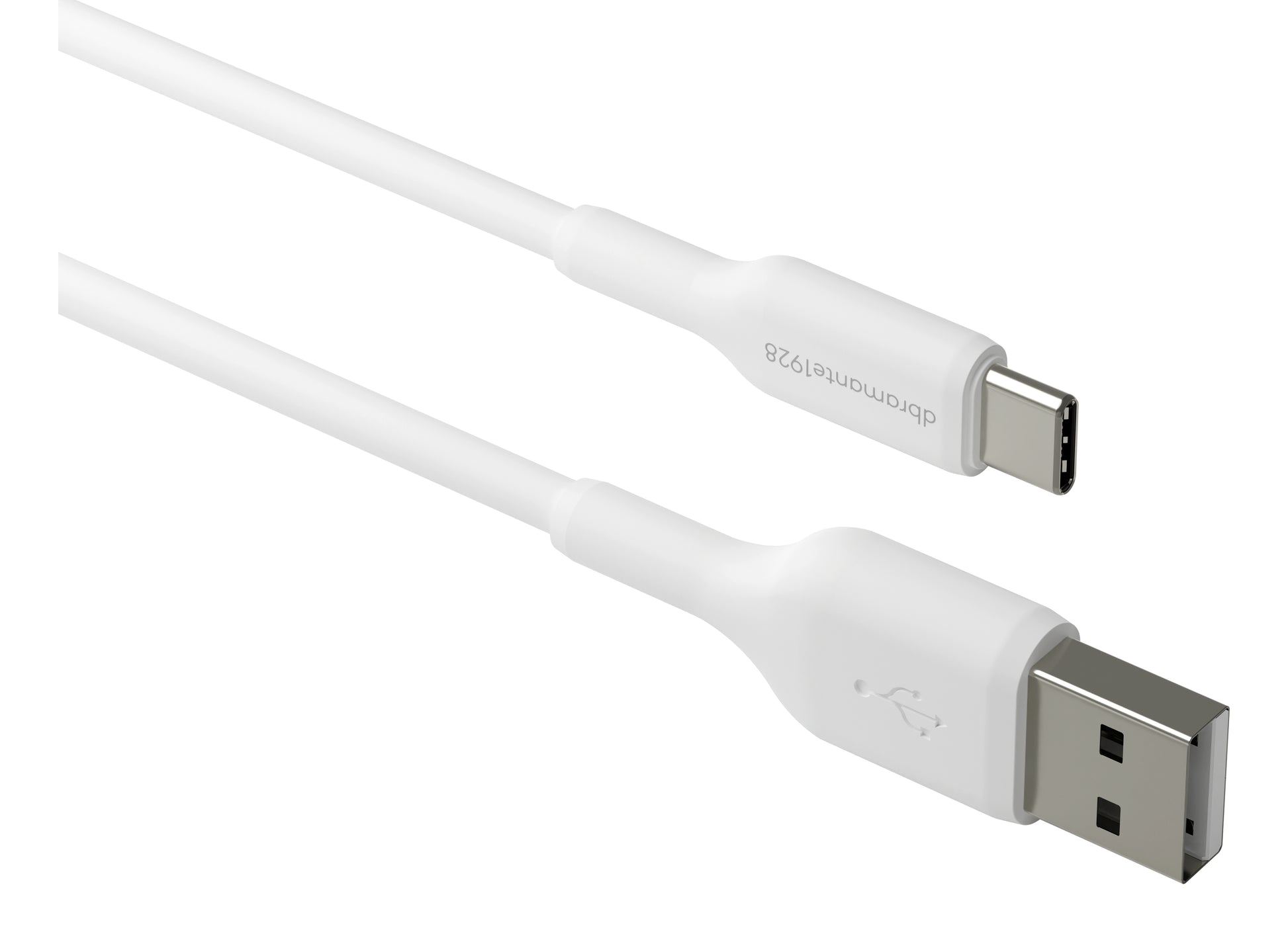 dbramante1928 USB-A auf USB-C Kabel – USB 2.0 (480 Mbit/s) – 1 m – PD 18 W – Weiss