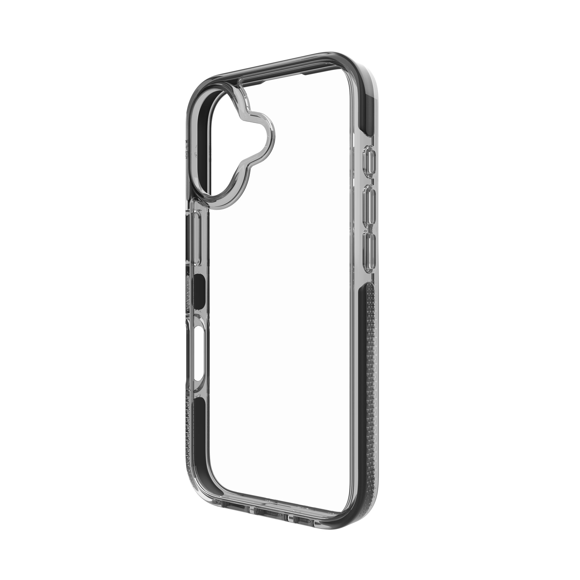 ZAGG Santa Cruz – Backcover – für Apple iPhone 17, Graphen, schwarz/transparent, bis 4 m sturzsicher