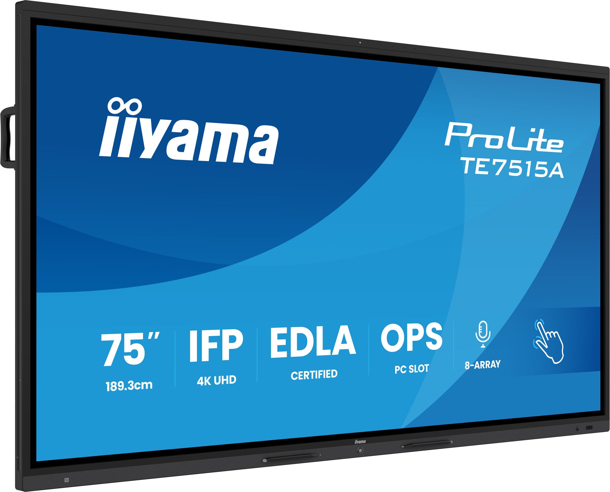 iiyama Interaktives Touch-Display, 75", Ultra HD 4K, 550 cd/m²