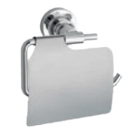 TESA Toilettenpapierhalter – Edelstahl, klebend, wandmontiert, 14 × 7,5 × 10,5 cm