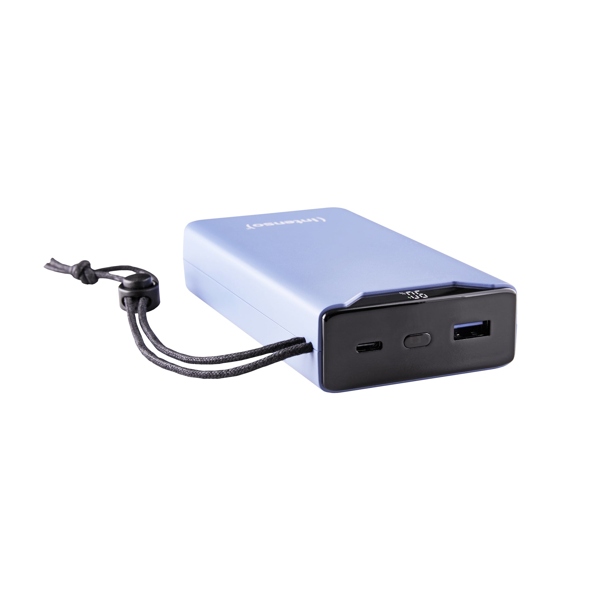 Intenso Powerbank 20'000 mAh – 20 W PD, 1× USB-C, 1× USB-A, blau