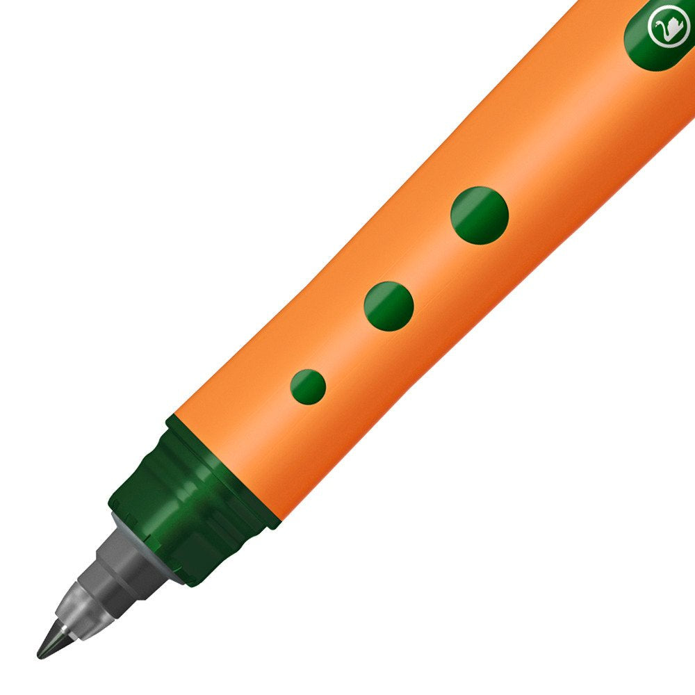 STABILO worker+ – Tintenroller, mit Kappe, 0,5 mm, grün