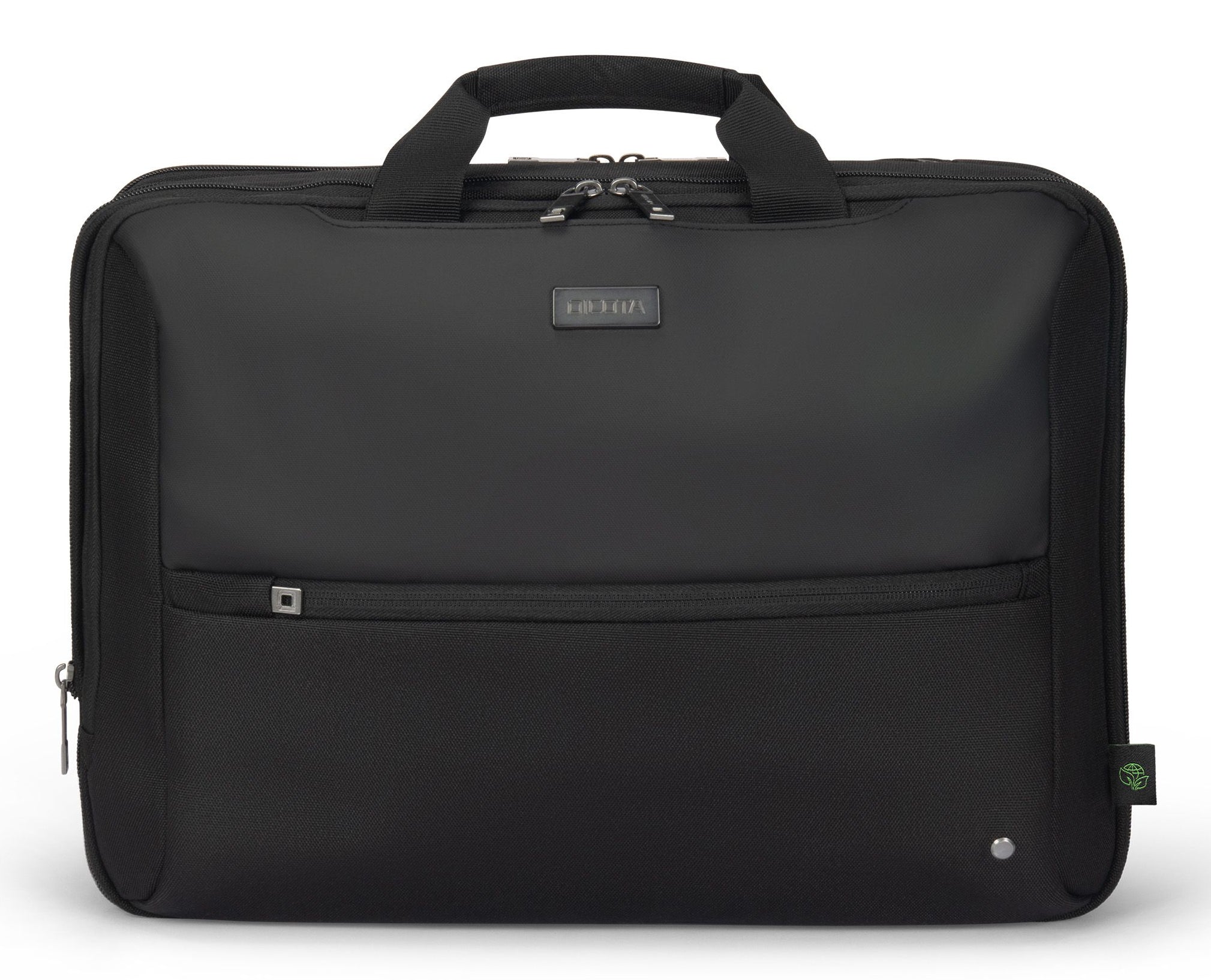 DICOTA Notebook-Tasche für Notebooks bis 16" – verschliessbar, mit Schultergurt – Schwarz