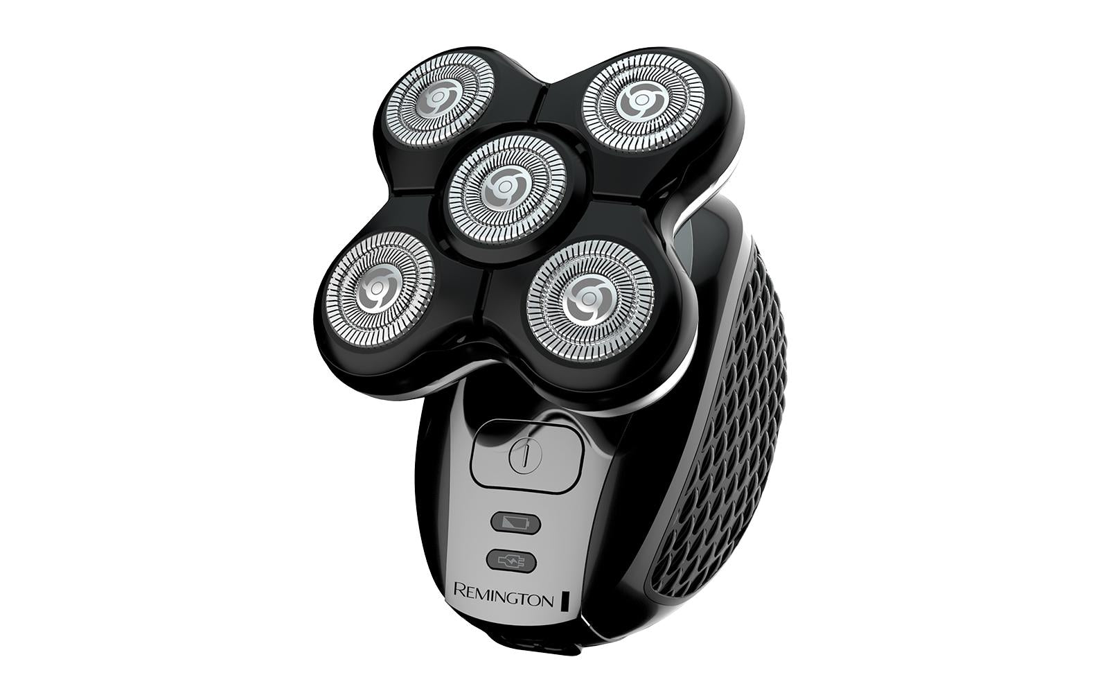 Remington Glatzenrasierer XR1500 – Akku 50 min, Schnittlänge 0,2 mm – Schwarz, Silber