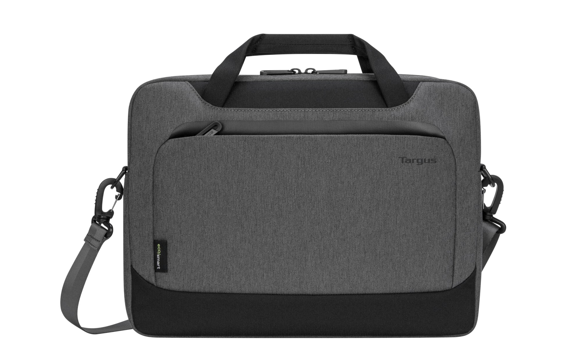 Targus Notebook-Tasche für bis 15,6" – abnehmbarer Schultergurt, Fronttasche – Grau