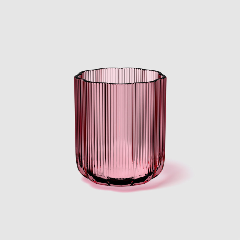 Villeroy & Boch Vase – Ø 12,5 × 15 cm – Glas, violett