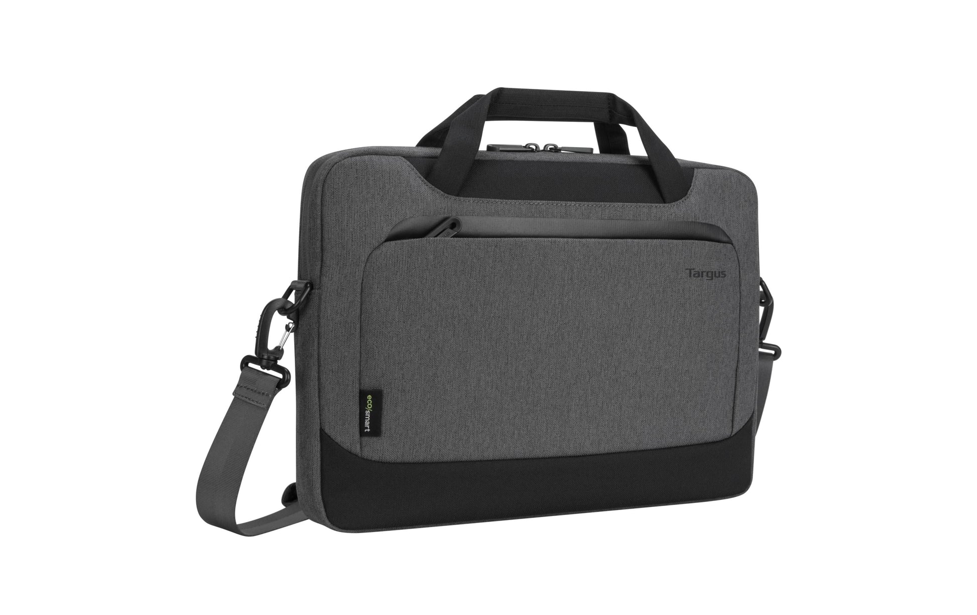 Targus Notebook-Tasche für bis 15,6" – abnehmbarer Schultergurt, Fronttasche – Grau