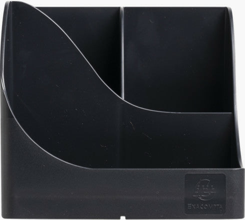 Exacompta Multiköcher – Kunststoff, schwarz, 109 × 119 mm