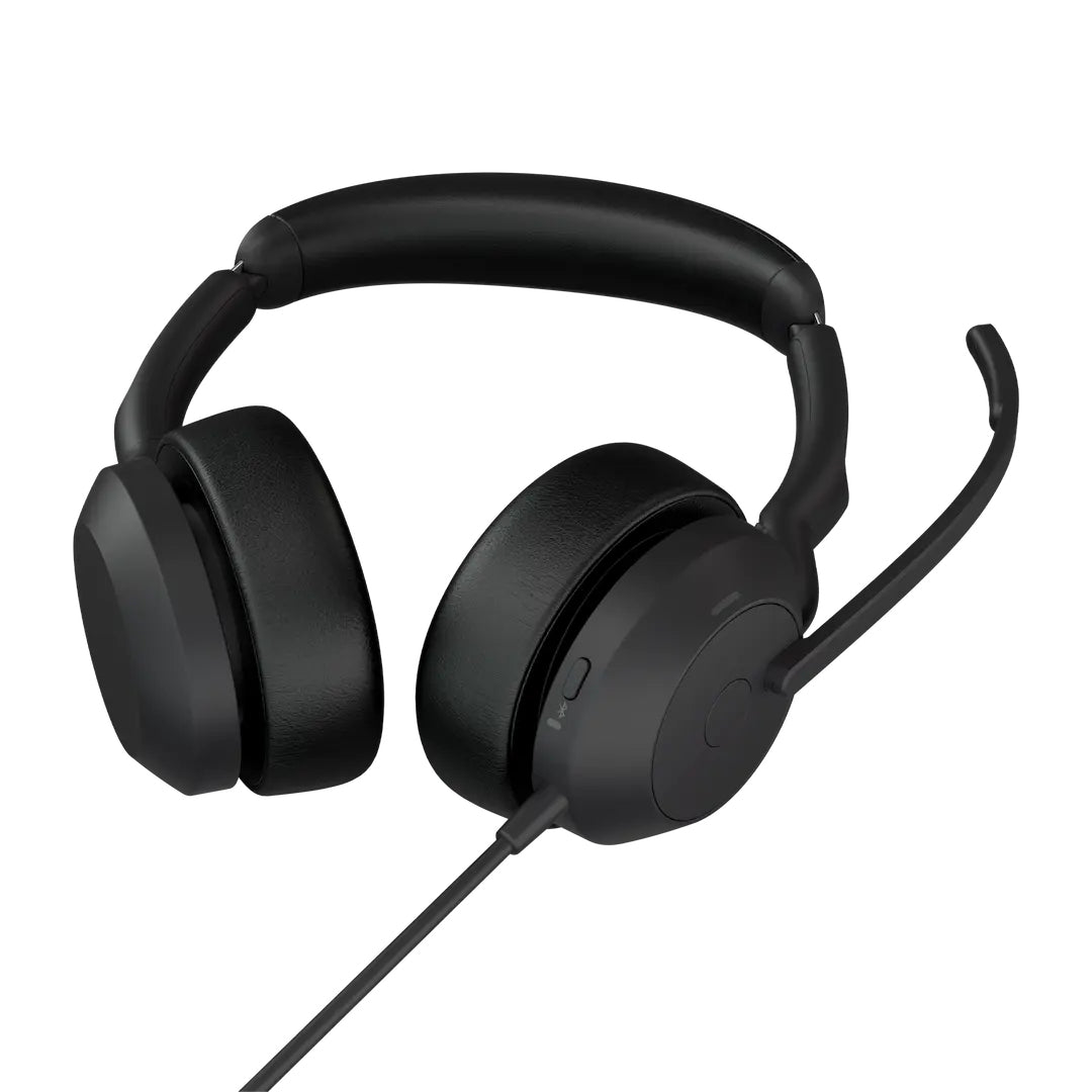 Jabra EVOLVE2 50 – Duo Headset – USB‑C/USB‑A, Stereo – für PC/Mac