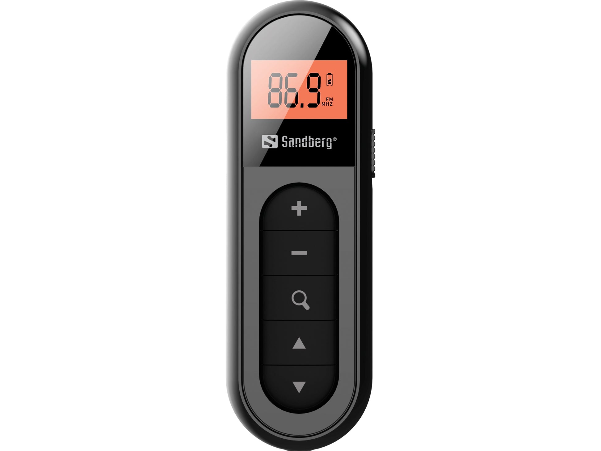 Sandberg Pocket Radio FM Recharge 421-01 – DAB-/Internetradio – Portabel – UKW – Schwarz