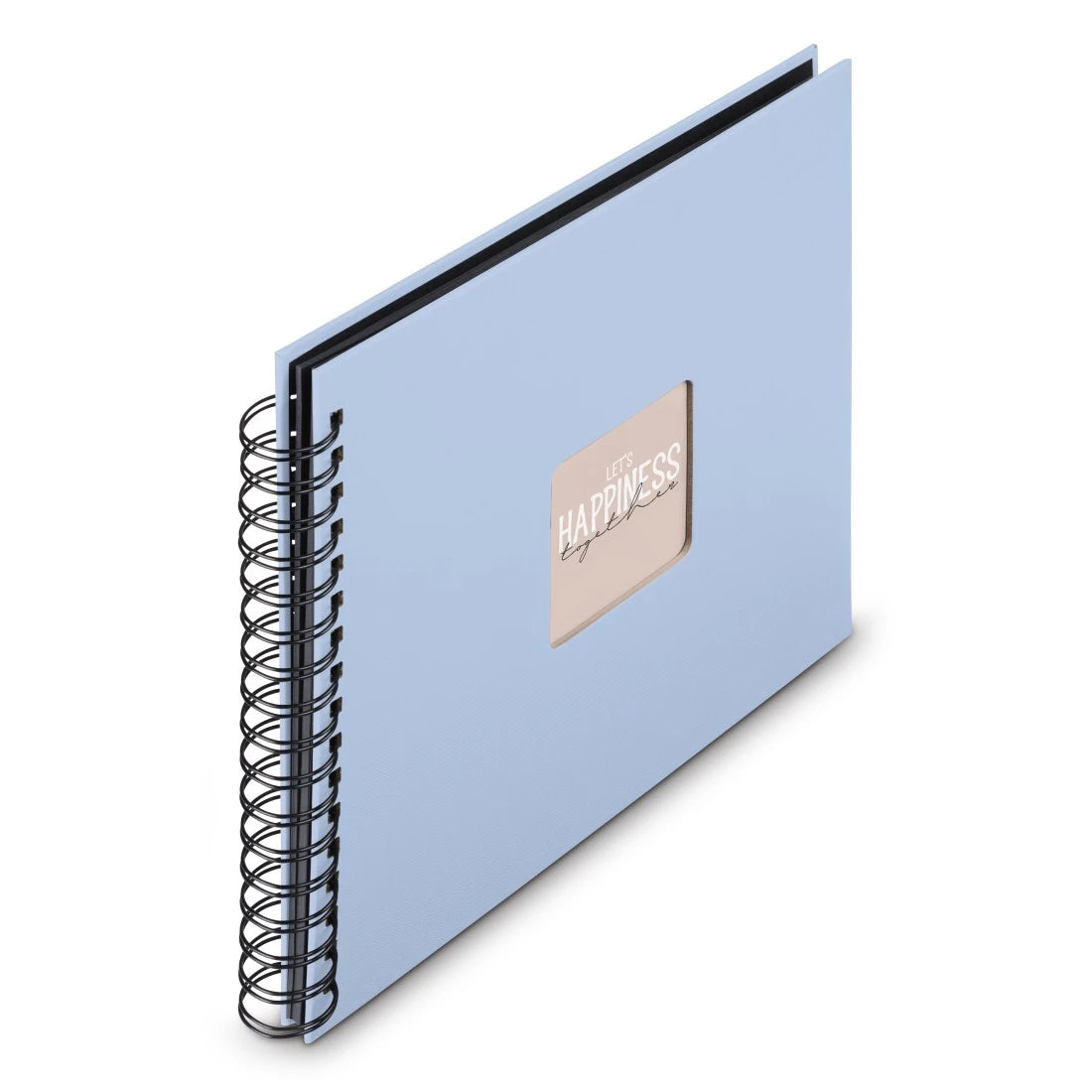 Hama Fotoalbum – für 100 × 150 mm, Lagune, mit Pergaminzwischenblättern, Papier, 280 × 240 mm