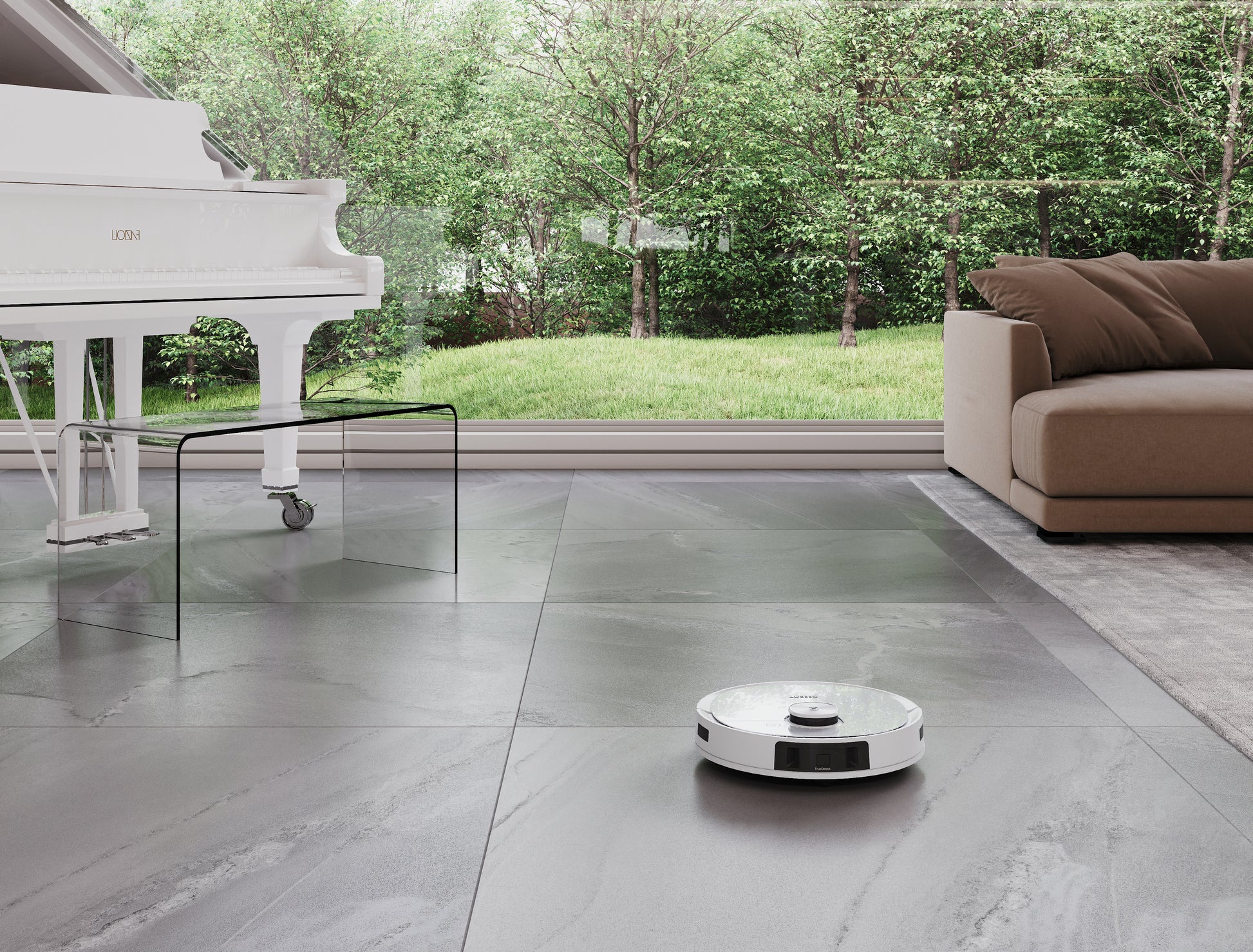 Ecovacs Saugroboter DEEBOT T9+, mit Absaugstation, mit Wischfunktion – 3000 Pa, 175 min