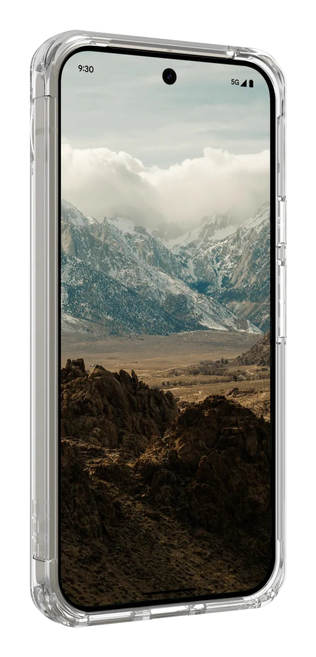 Urban Armor Gear UAG Plyo Pro Backcover – für Google Pixel 9 Pro XL, TPU, Transparent / Silber, bis 4,8 m Sturzsicher