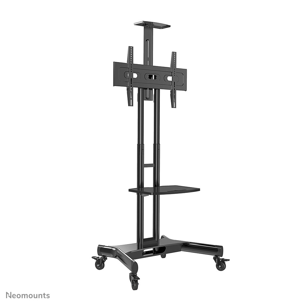 Neomounts NM-M1700BLACK – Trolley, höhenverstellbar, für 32–75", VESA 200×200–600×400, bis 50 kg, schwarz
