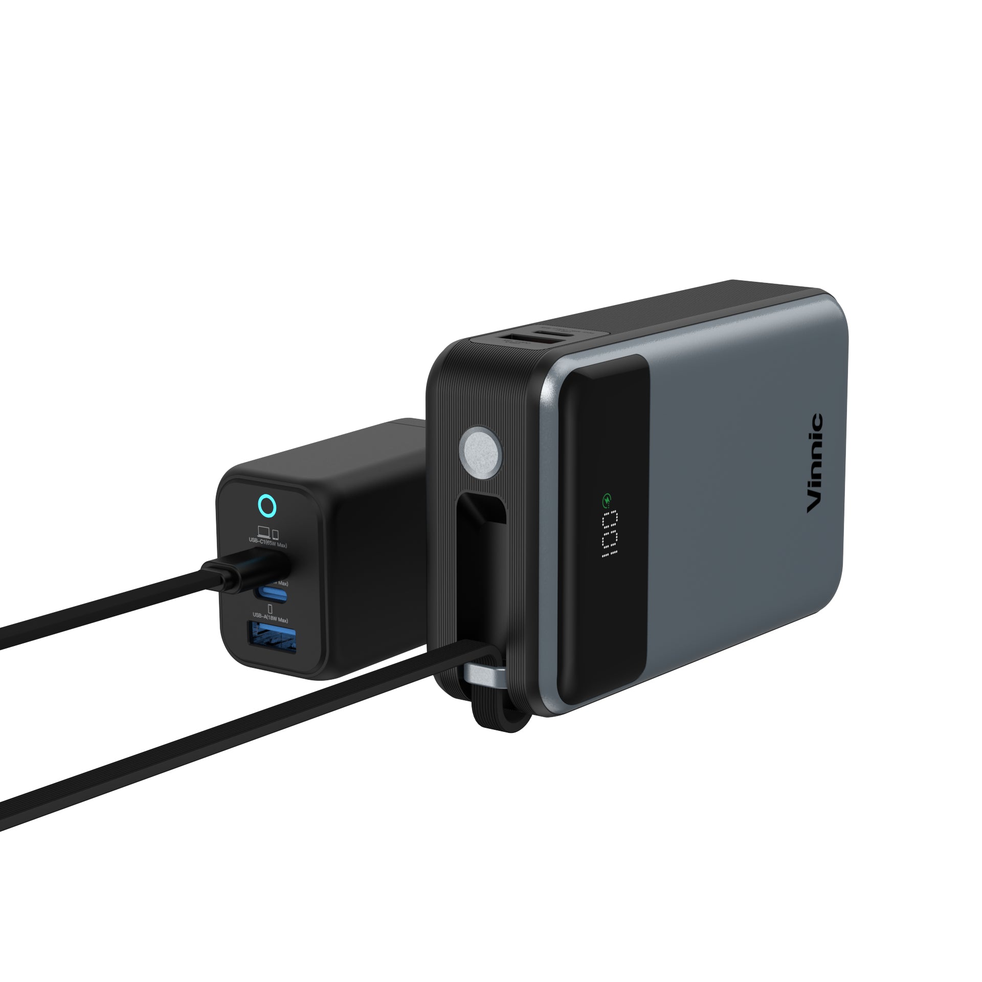 Vinnic Powerbank 20000 mAh, PD 65 W