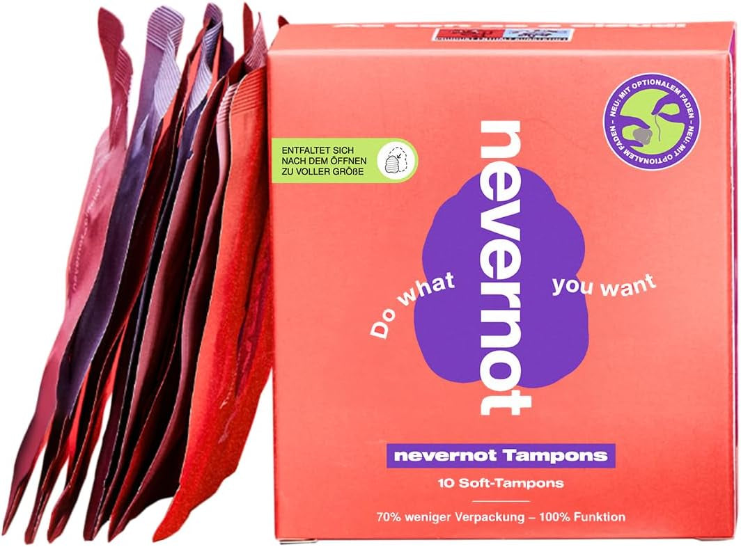 Nevernot Soft-Tampons – 10 Stk
