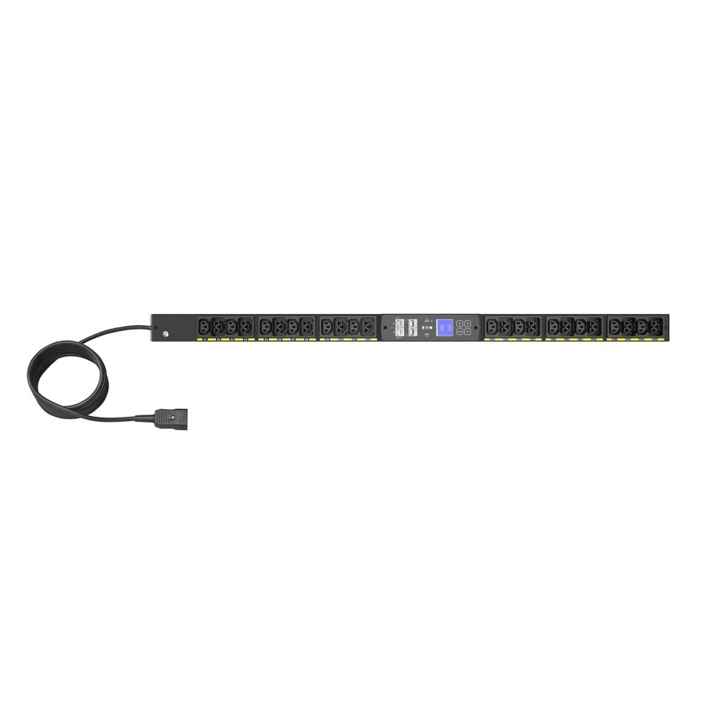 Eaton G4 MI 0U Rack-PDU Messbarer Eingang 3700 W – IEC C20 16A Eingang – C13×12, C39×12 – 3 m, schwarz