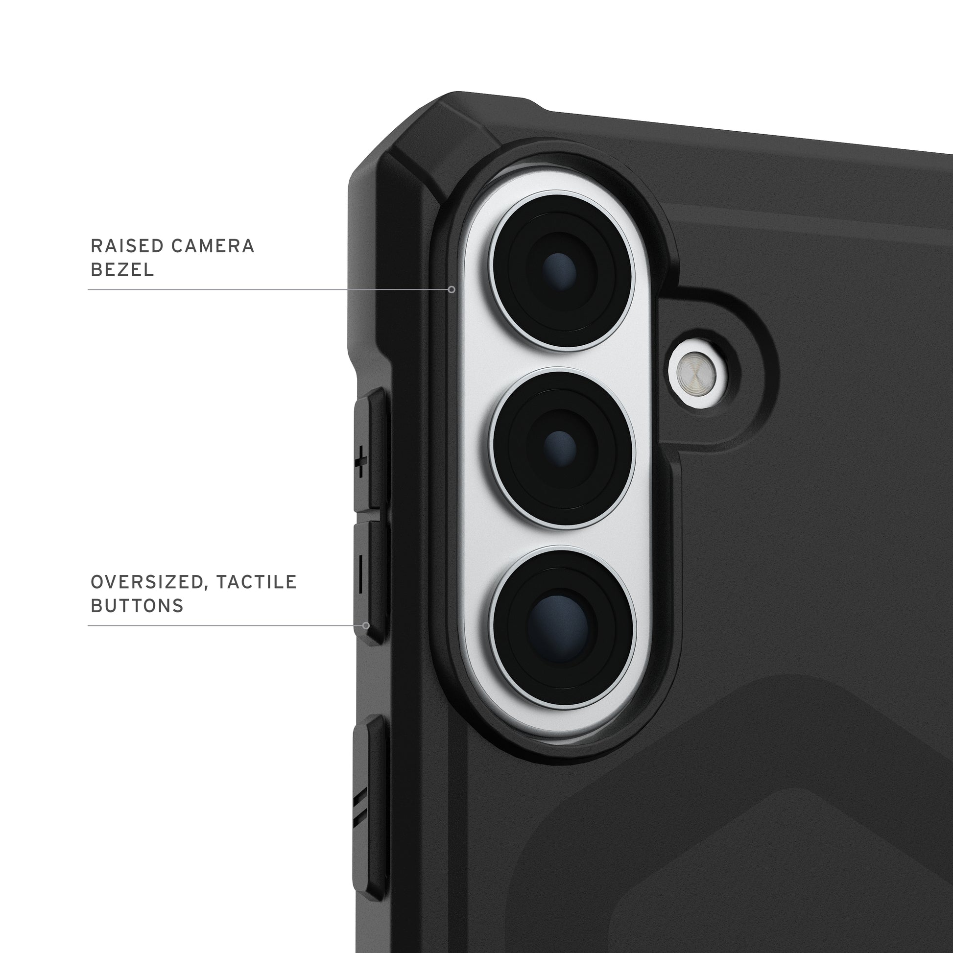 Urban Armor Gear UAG Essential Armor Backcover – für Samsung Galaxy S26+, MagSafe, TPU, schwarz, bis 3,6 m Sturzsicher