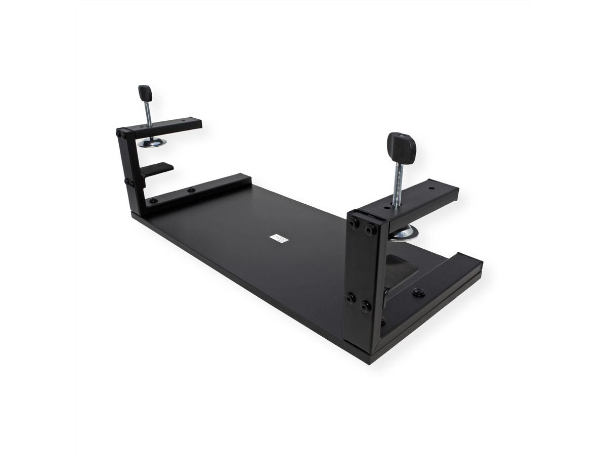 ROLINE Monitor-Tischständer – freistehend – bis 20 kg – höhenverstellbar – schwarz – für Monitore