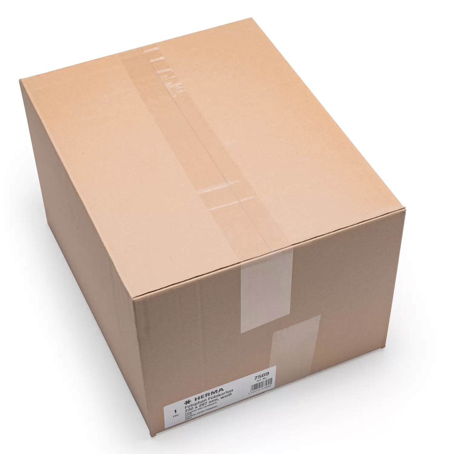 HERMA Fotokarton – 230 × 297 mm – Karton – weiss – 250 Stk.