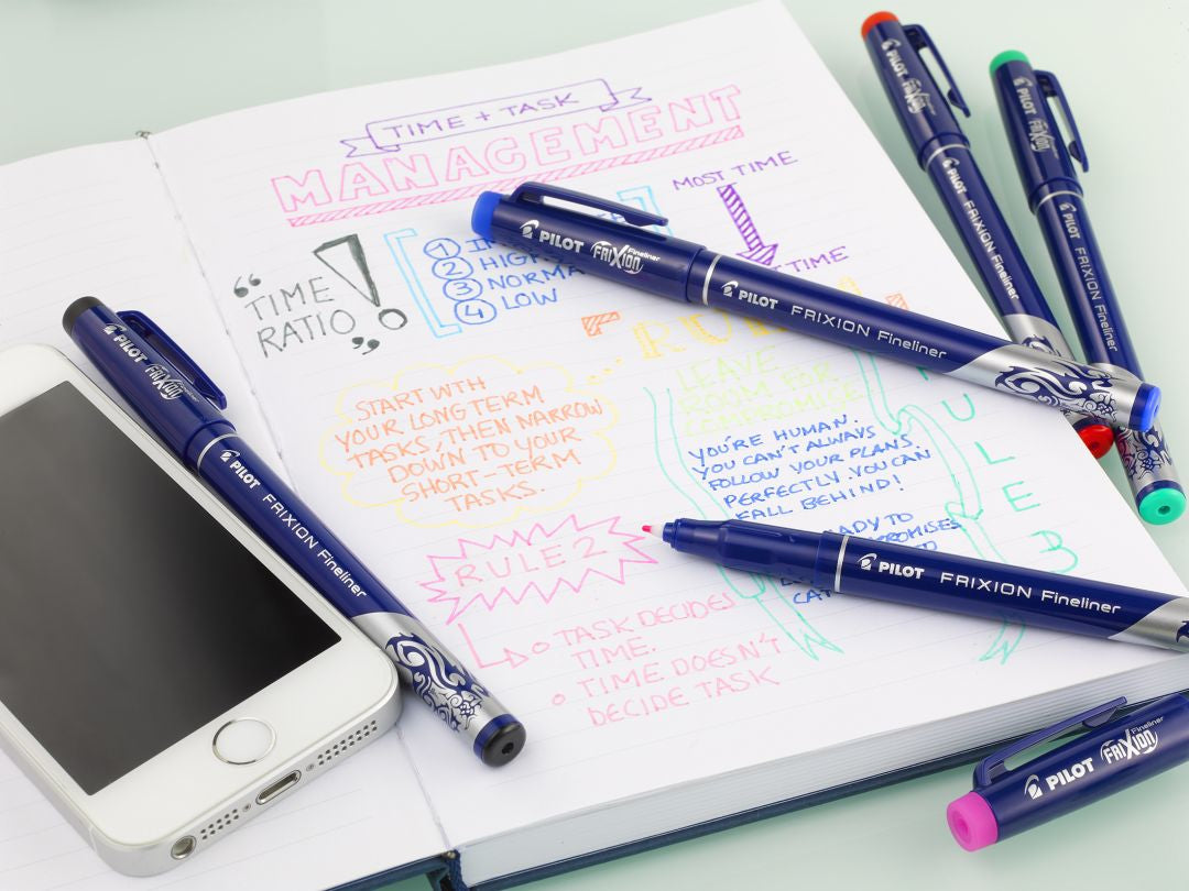 Pilot Fineliner – 4er-Set – 1,3 mm – sortiert
