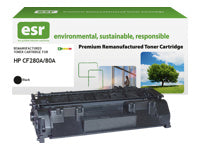 esr CF280A Schwarz Toner – Kompatibel – 2'700 Seiten – für HP LaserJet Pro 400 M401/M425
