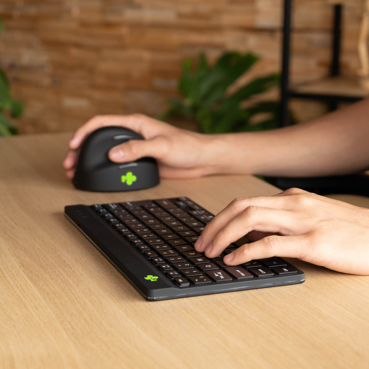 R-Go Tools Compact Break – Tastatur, kabellos (Bluetooth), ergonomisch