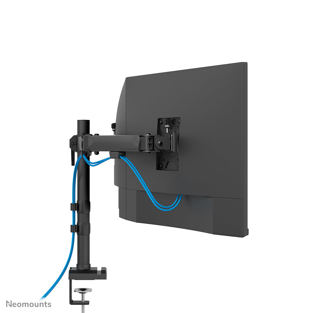 Neomounts NERO DS60-600BL3 – Monitorarm, 3 Monitore, Tischklemme, bis 27", VESA 75 × 75/100 × 100 mm, 6 kg