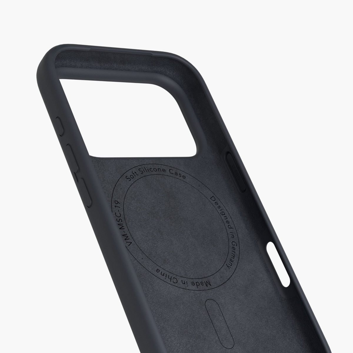 Vonmählen Backcover – für Apple iPhone 17 Pro – dunkelblau – Silikon – MagSafe-kompatibel