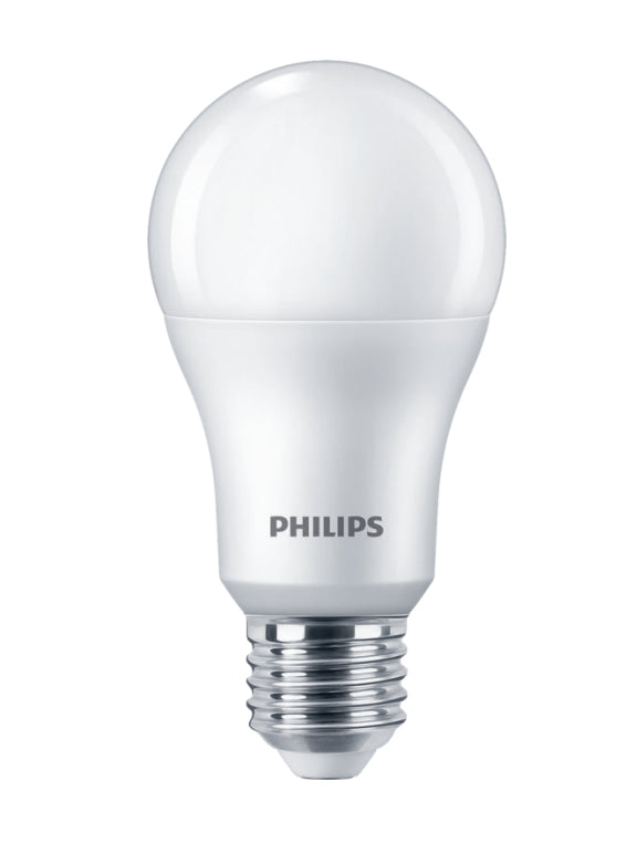 Philips LED-Leuchtmittel E27 A-Form – Warmweiss 2700 K, 1521 lm, 13 W, 180° – 1 Stk. – Weiss, Matt – CorePro