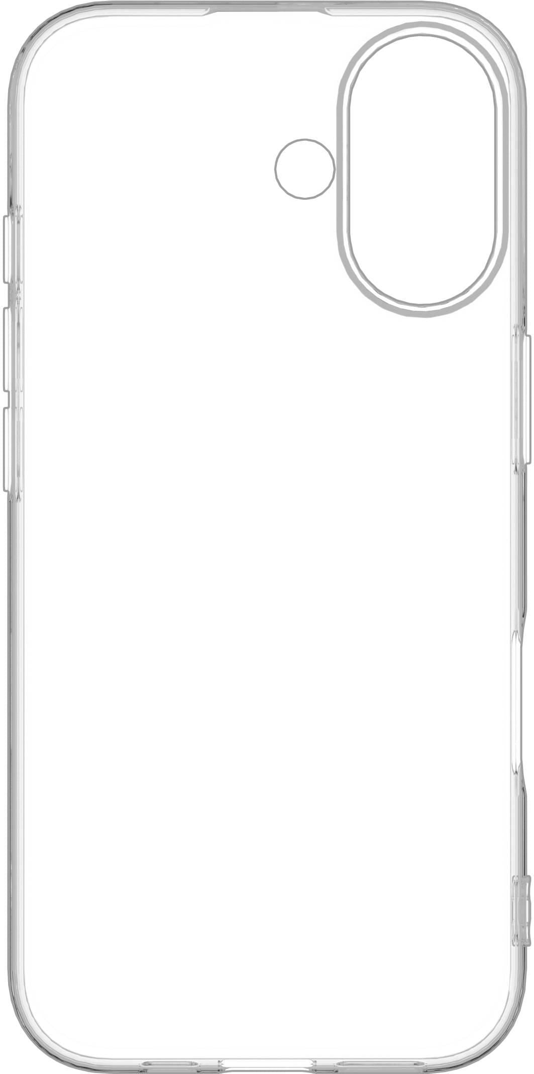 eSTUFF INFINITE (GRS) VIENNA Backcover – für Apple iPhone 17 – Kunststoff, Transparent, bis 1,2 m sturzsicher
