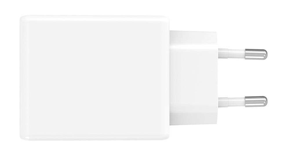 4smarts PDPlug Slim Dual Netzteil – 65 W, 2× USB-C, PD, GaN – für Nintendo Switch, Universal, Laptop u. a.