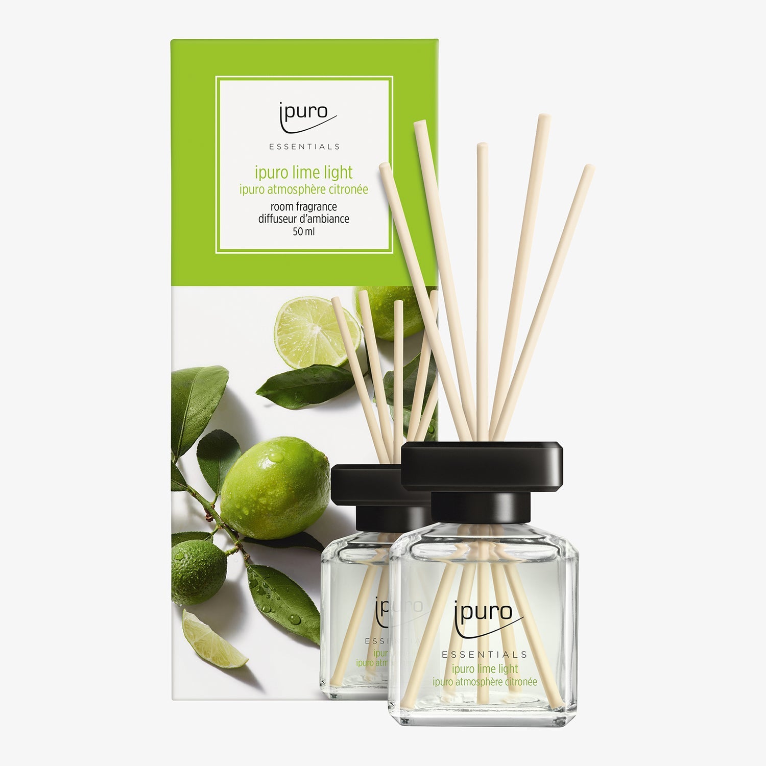 ipuro Lime Light – Duftstäbchen, 100 ml
