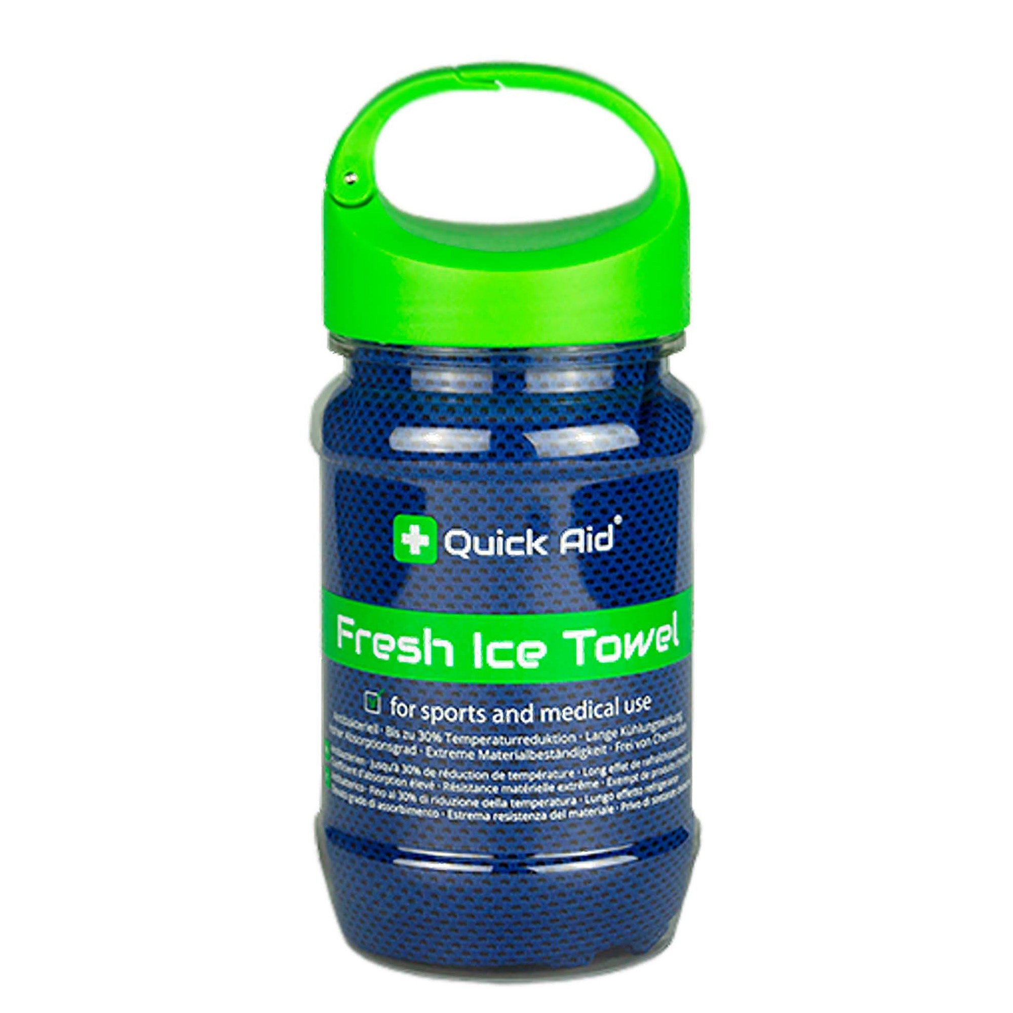 Quick Aid Kühlkissen – 34 × 80 cm, blau