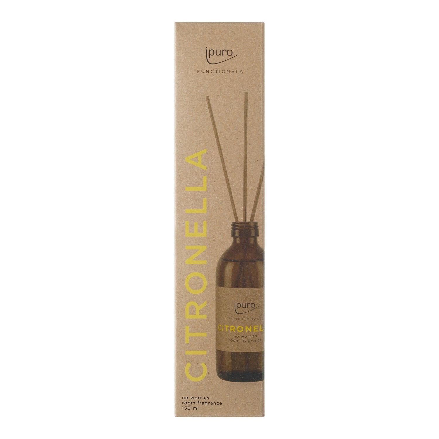 ipuro Functionals Citronella – Duftstäbchen, 150 ml