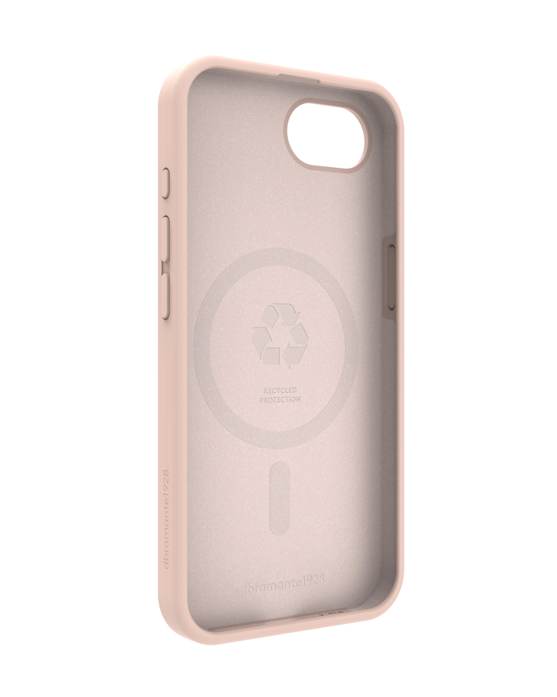 dbramante1928 Monaco Backcover – für Apple iPhone 16e, Kunststoff+Silikon, Pink Sand
