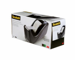 Scotch Tischabroller C60 – für Klebeband bis 19 mm × 38,1 m, inkl. 1 Rolle Magic 19 mm × 33 m, ausklappbar
