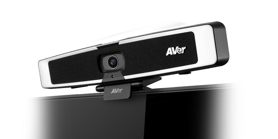 AVer VB130 Videokonferenzsystem – 4K Ultra HD, 4× digitaler Zoom, für Windows/Mac – Schwarz/Weiss