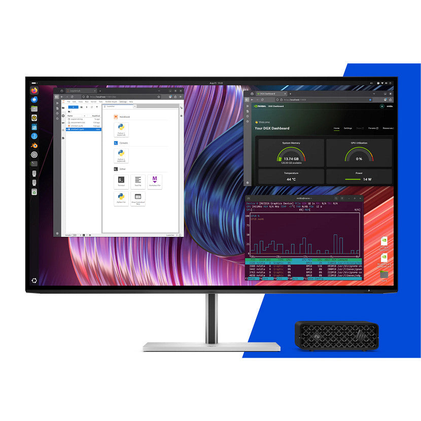 HP GB10 Micro – NVIDIA GB10, 128 GB RAM, 4 TB SSD, Linux