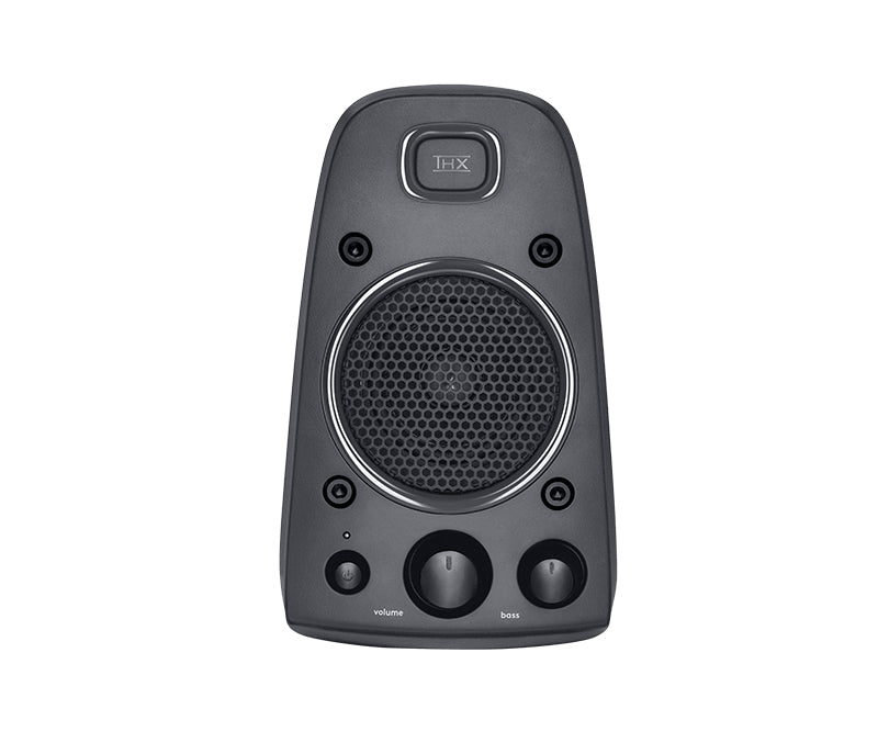Logitech Z625 – PC-Lautsprecher-Set – 2.1, 200 W, mit Subwoofer, 3,5 mm Klinke, Optisch, Schwarz